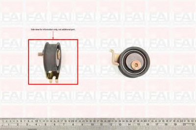 FAI AUTOPARTS t9339 -  Натяжной ролик, ремень ГРМ